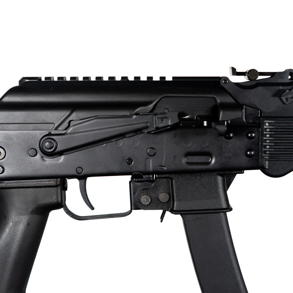 Kalashnikov USA KP-9 9x19mm Pistol -- right side close up view