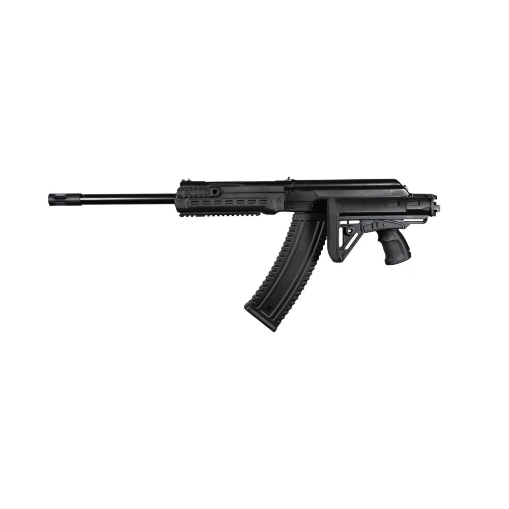 Kalashnikov USA KS-12TSFS 12GA Tactical Folding Shotgun -- Folded Left View