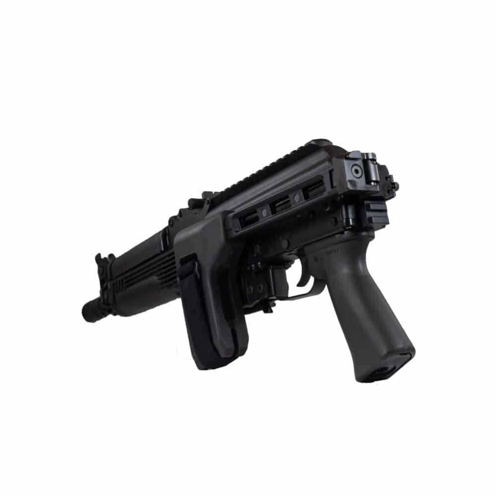 FS1913 SB Tactical Pistol Stabilizing Brace - attached and folded on KP-9