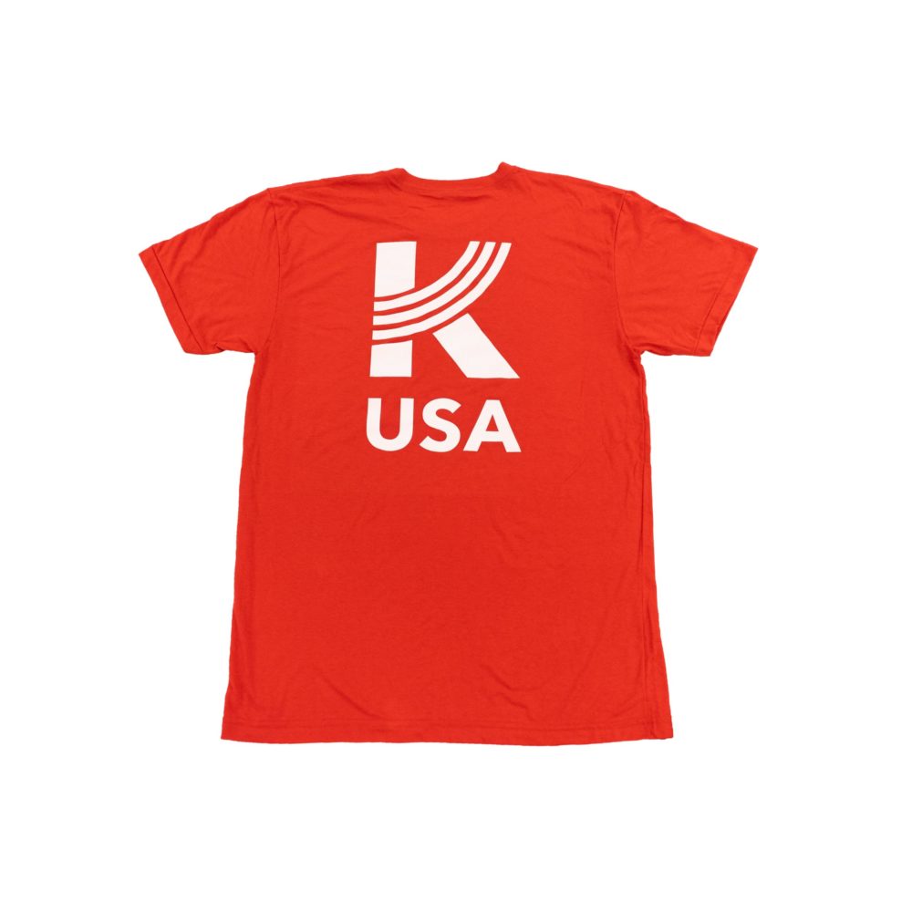 Kalashnikov USA Red KUSA T-Shirt - back
