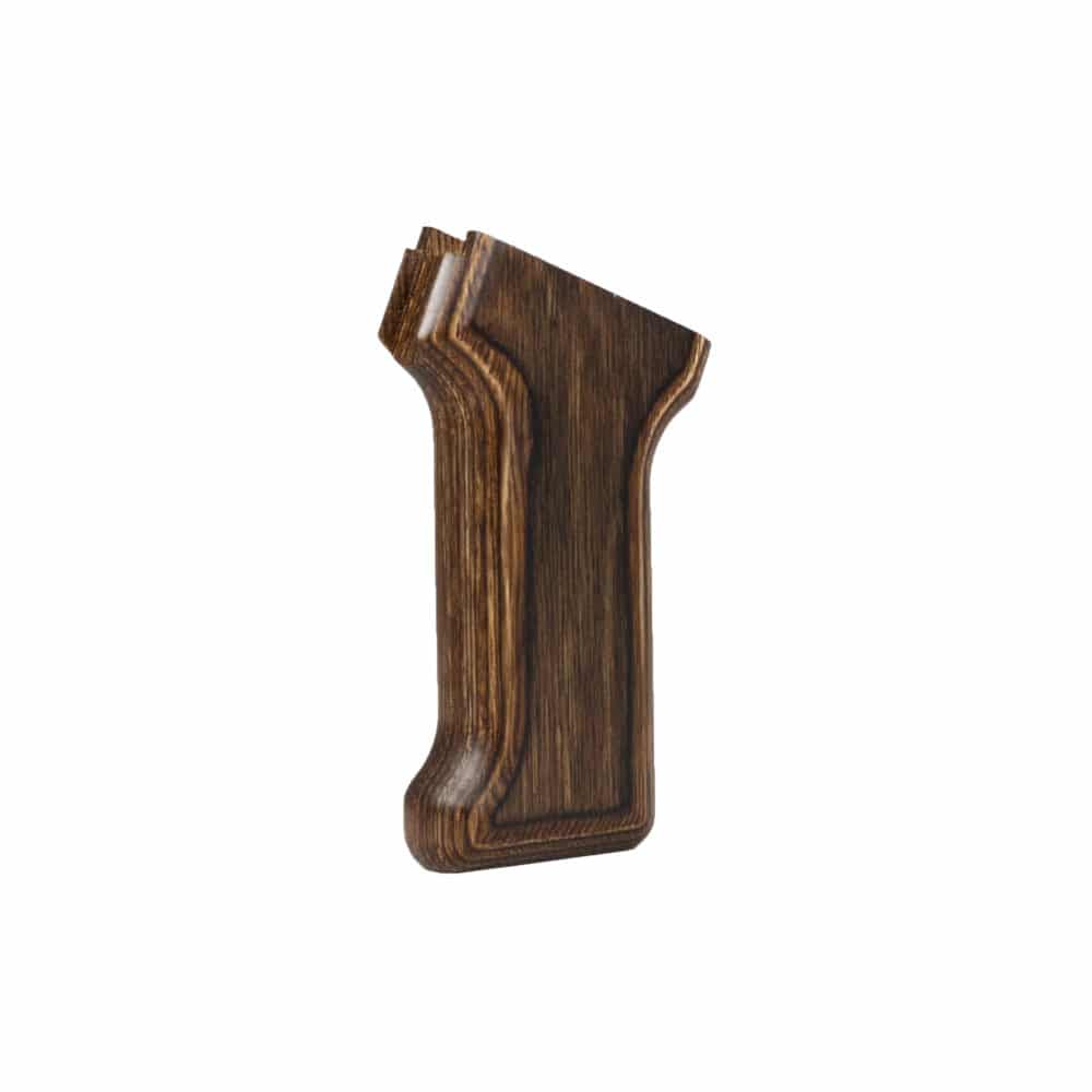AK Laminate Brown WAC Wood Stock Set - Pistol Grip
