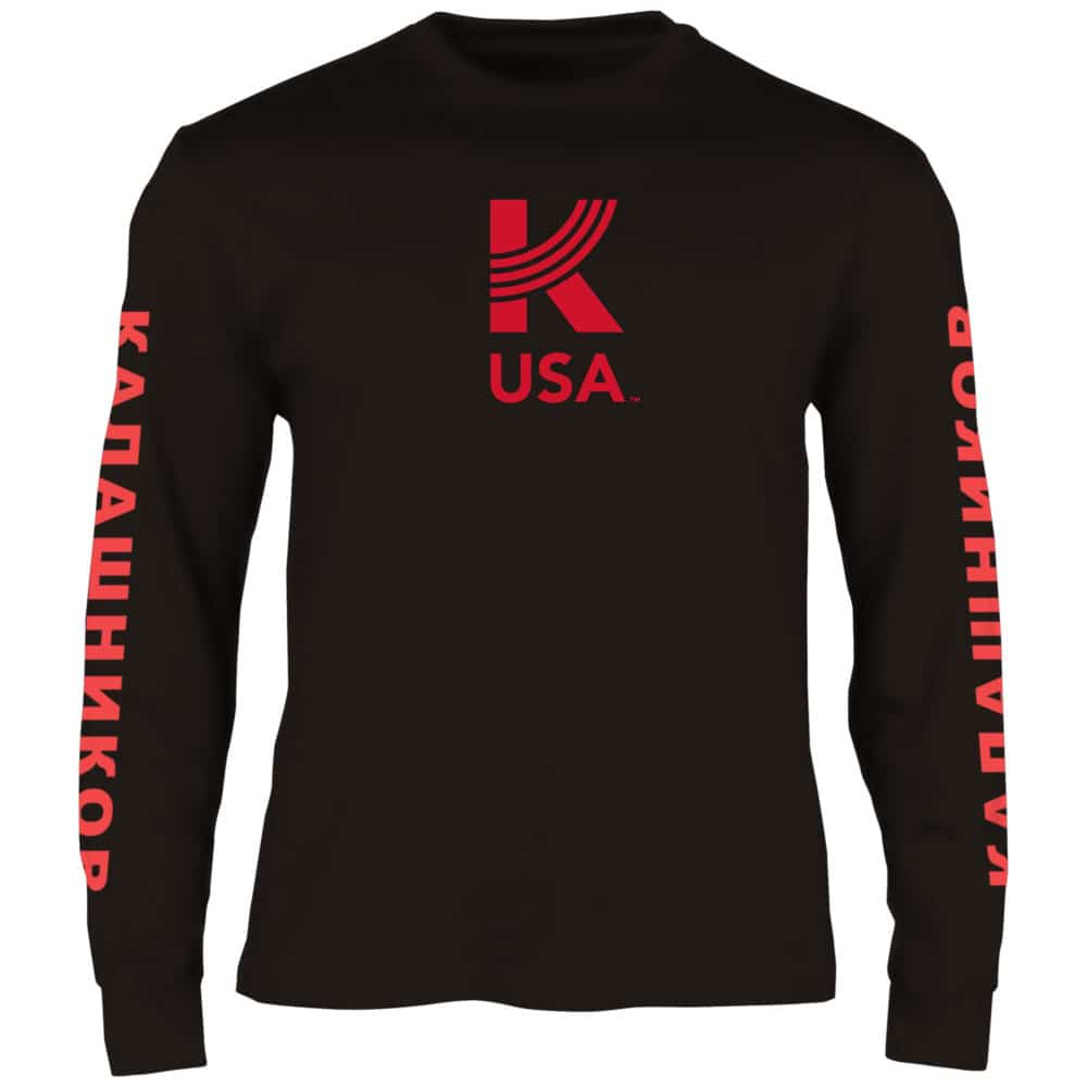 KUSA Black Long Sleeve Shirt - front
