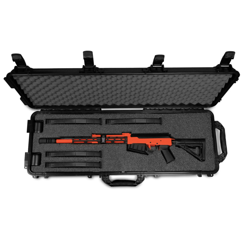 KOMP12 12GA Competition Shotgun Kit Case - top open view
