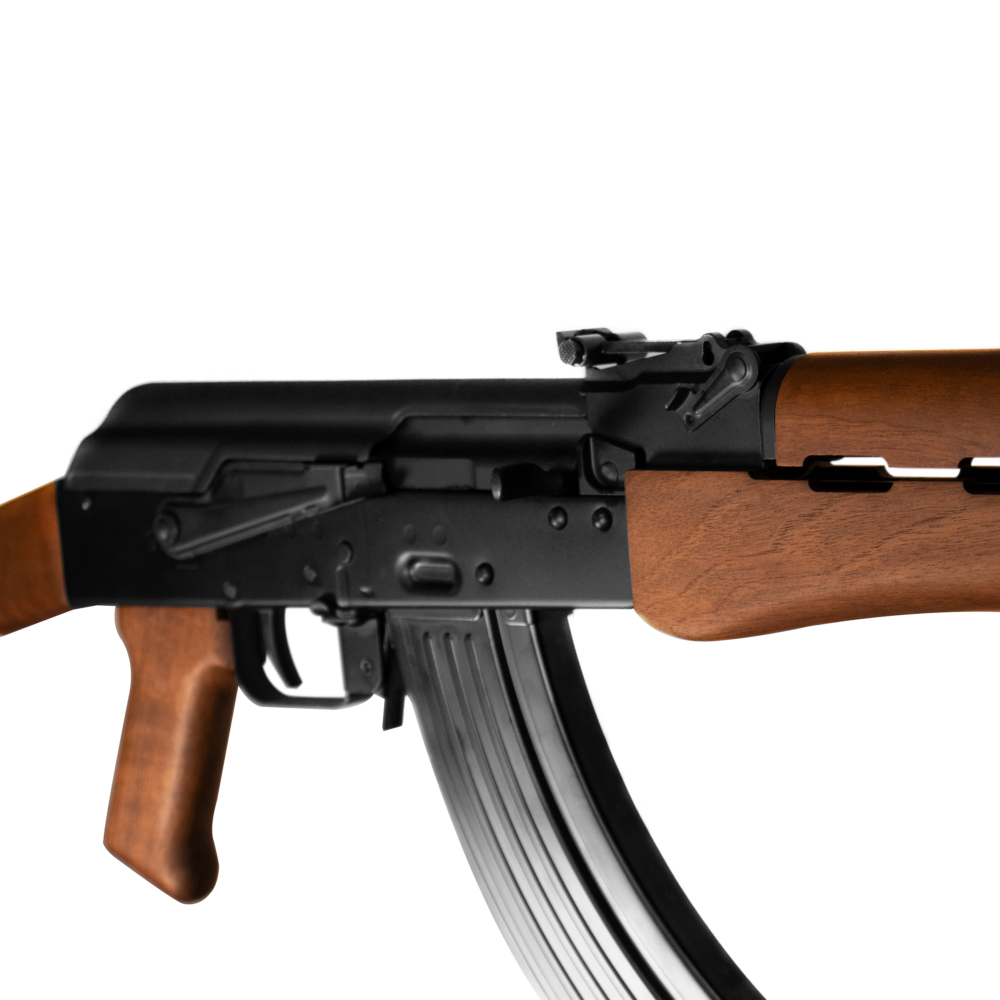 KR-103 7.62x39mm Rifle solid walnut - receiver view
