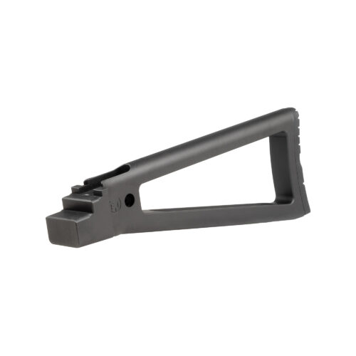 Steel Triangle Stock for AK stamped receivers with qd sling attach point left front view
