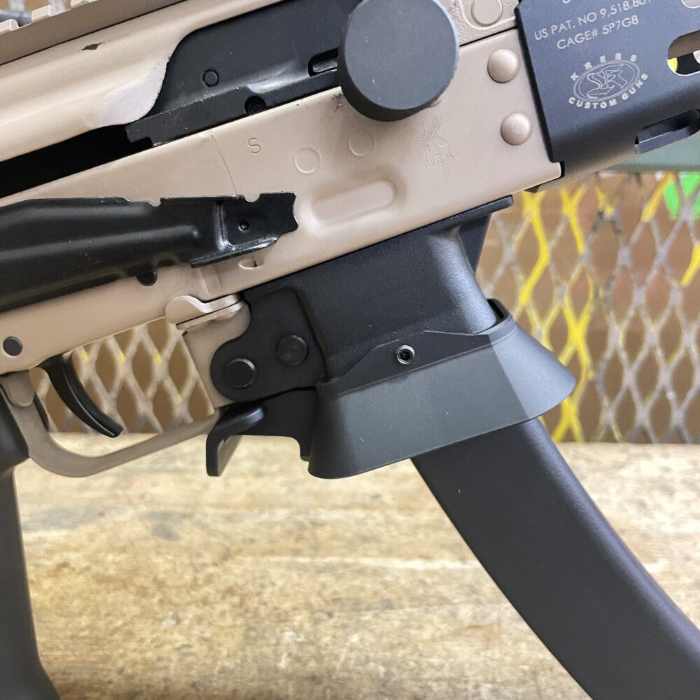 magwell flare and ambidextrous magazine release for KP-9 and KR-9