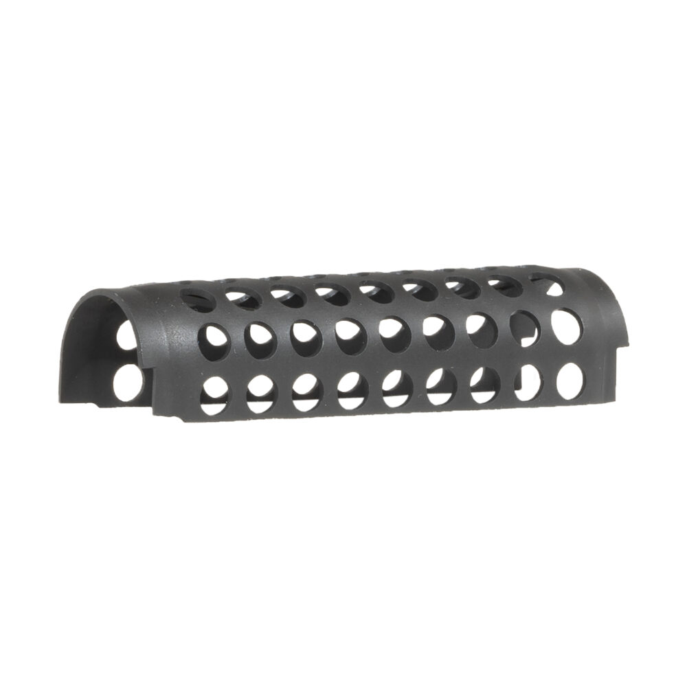 cheese grater top handguard left front view
