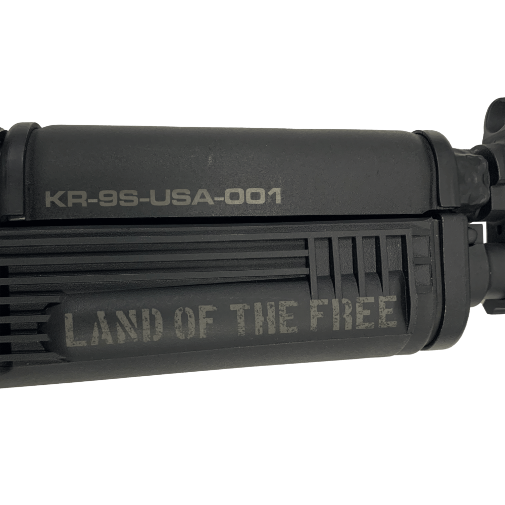 handguard of the KR-9S Patriot Outlaw Ordnance