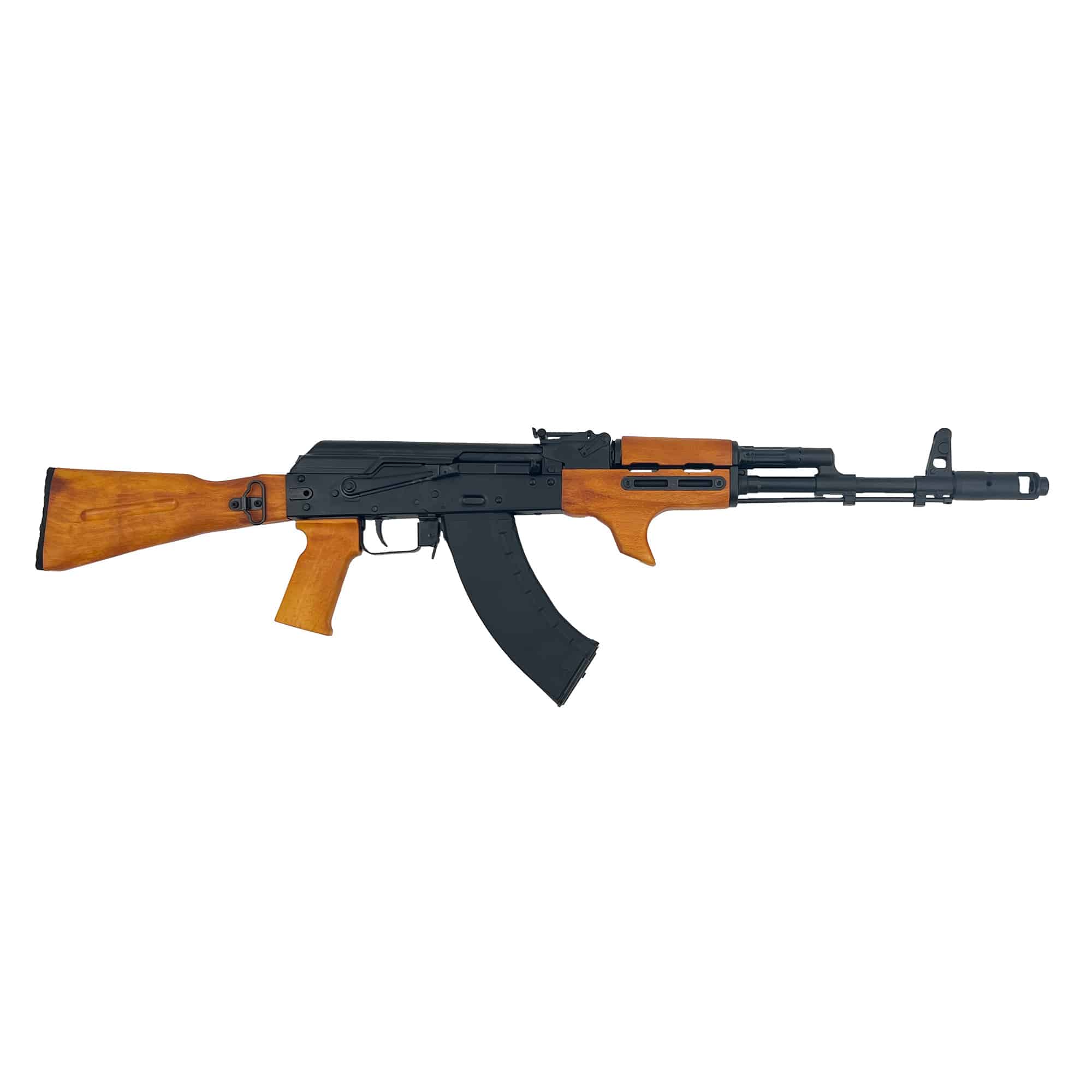 KR-103SFS 7.62x39MM Side Folding Wood Shark Fin Rifle - KUSA