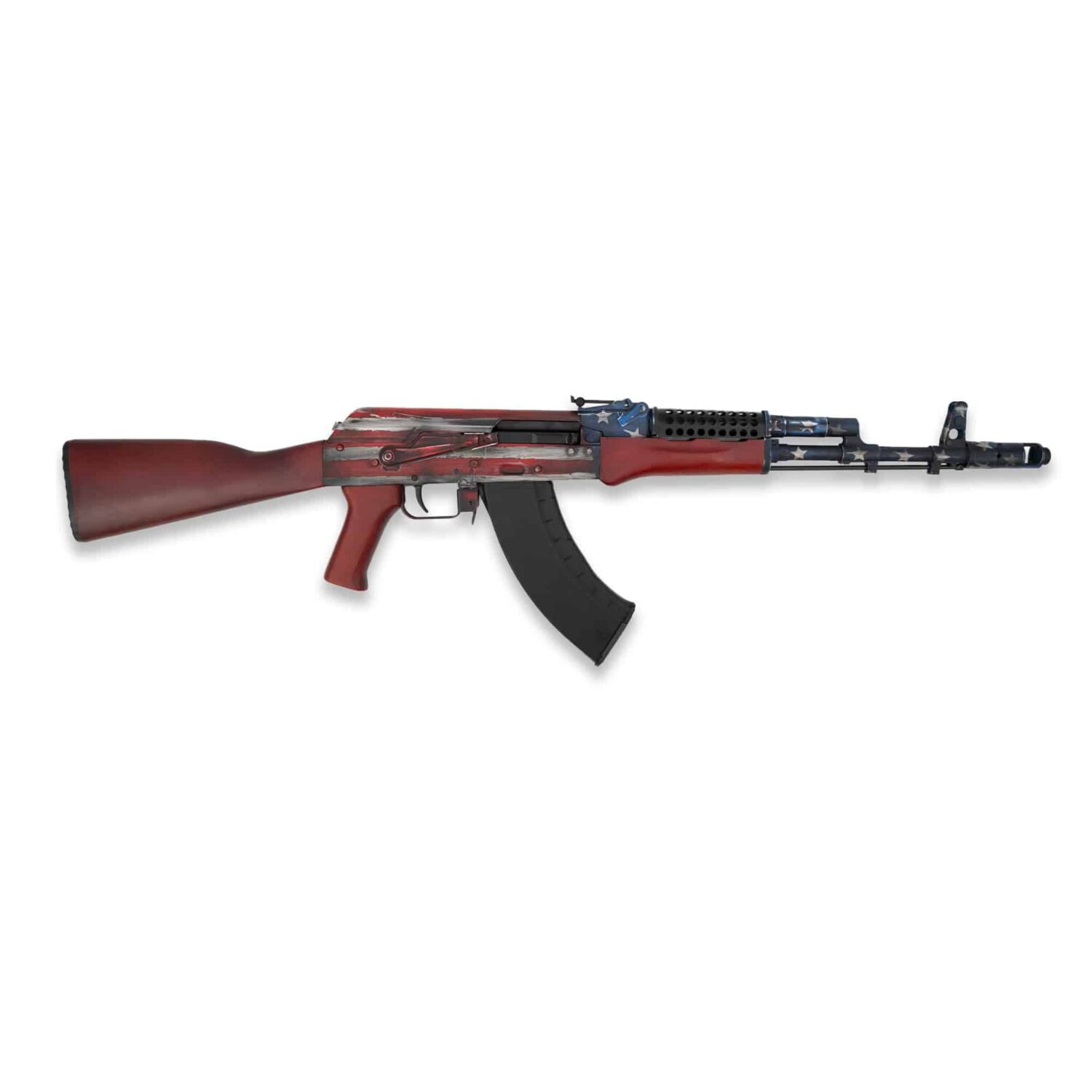 KR-103FT - 7.62x39MM RIFLE - DISTRESSED OLD GLORY - KUSA